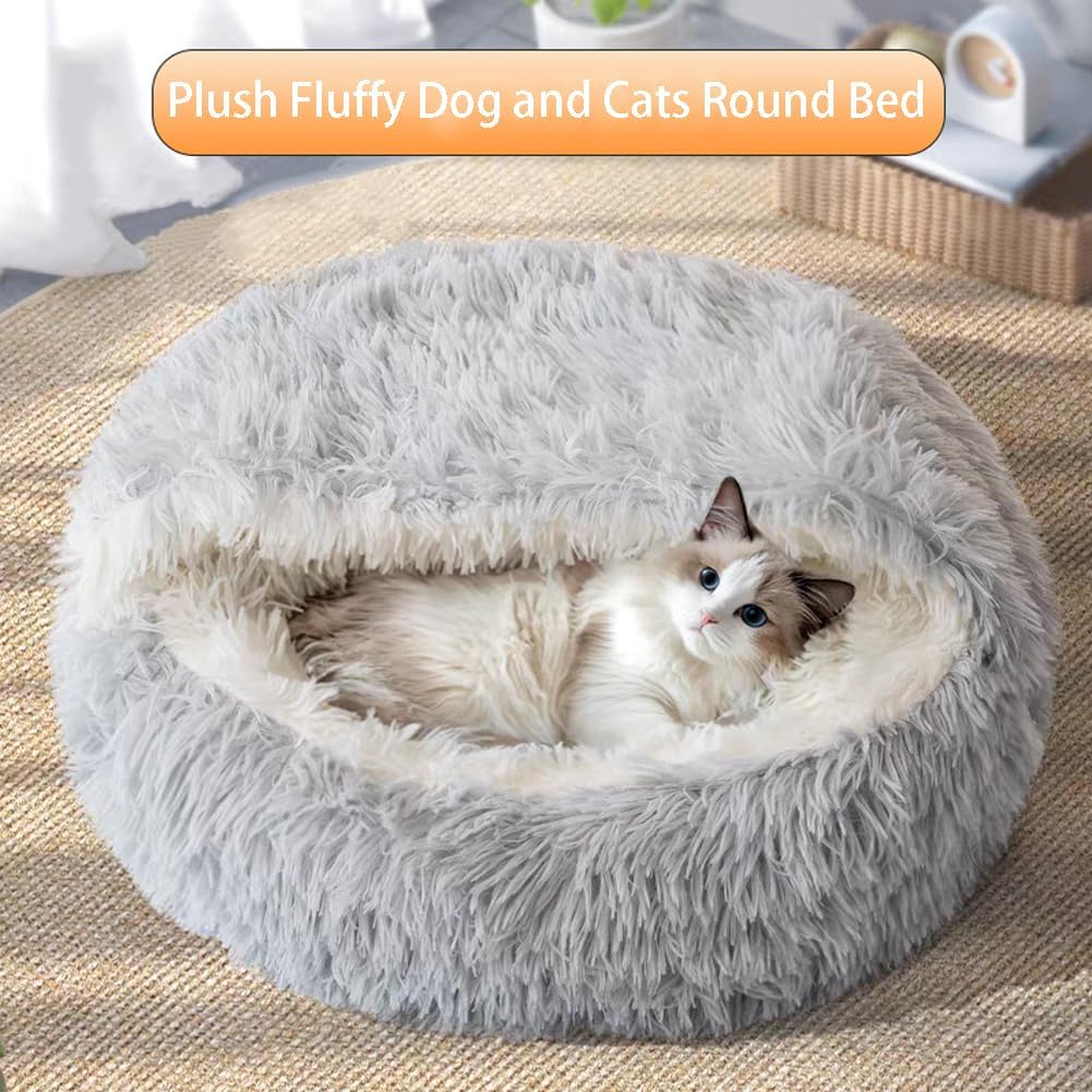 Plush Fluffy Dog and Cats