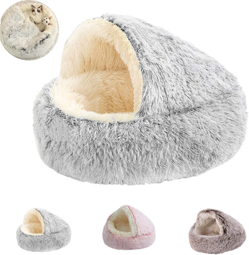 Plush Fluffy Dog and Cats