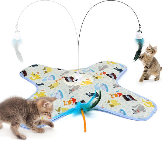 3 in 1 Interactive Kitten Toys for Indoor Cats